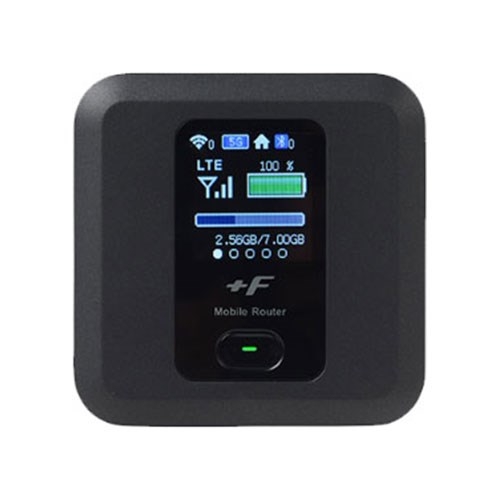 研修・テレワーク向け 通信容量無制限 Wi-Fiルーター +F FS030W 商品写真